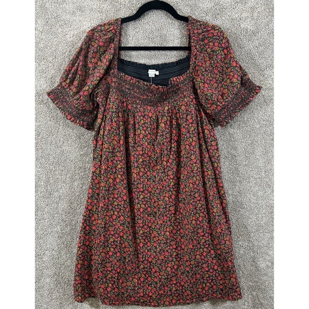 Floral Short Sleeve Dress